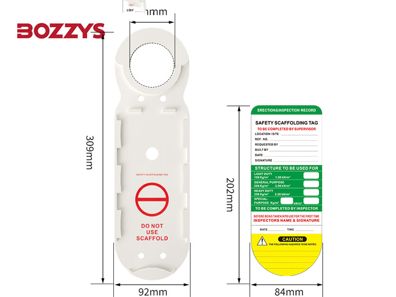 Circular Type Multifunctional Scaffolding Tag